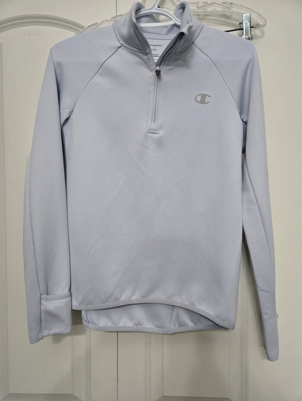 Champion Women’s Light Blue Half-Zip Performance Pullover